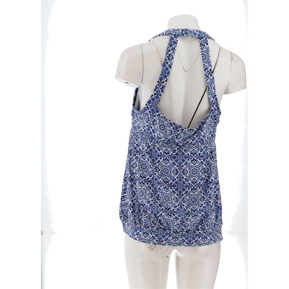 LOT of 2 Lands' End Blouson Tank Swim Top Women 12 Padded Cups Swimwear L - Picture 14 of 14